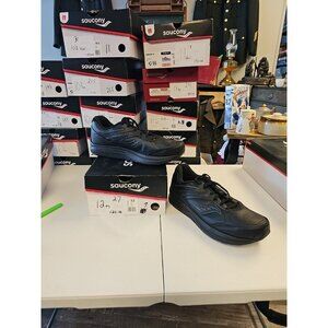 Saucony Women's Echelon Walker 3 Walking Shoes Leather Lace-up Comfort Sz 12M